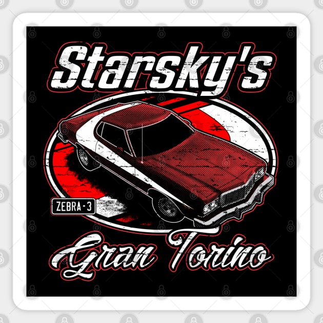 Starsky's Gran Torino Sticker by dustbrain